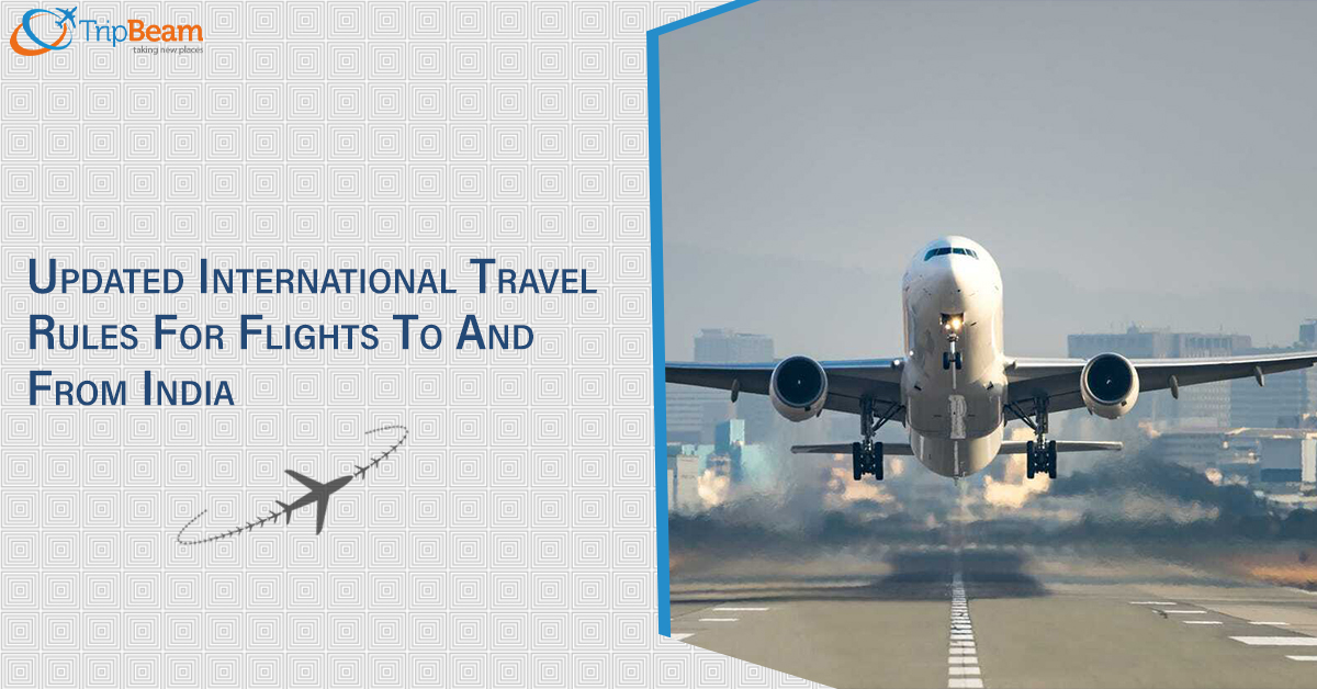 india travel advisory for international flights