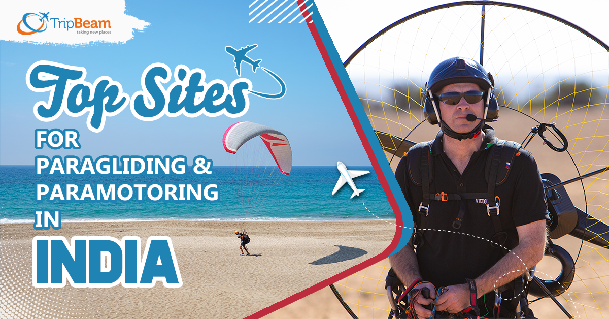 Top Sites for Paragliding & Paramotoring in India | Tripbeam