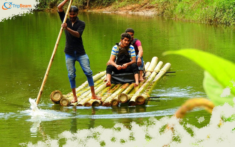 Bamboo Rafting in Wayanad