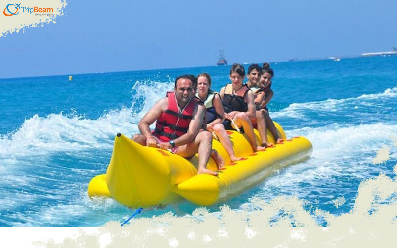 Banana Tube boat ride in Goa