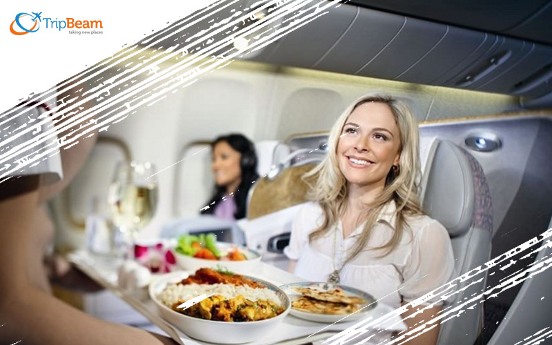 Have a good meal before your flight