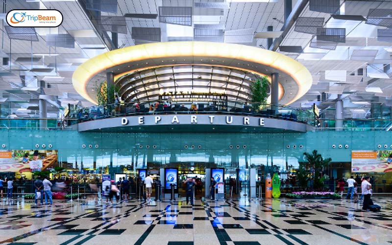 Its in the design of the airport to not let you get lost in the vast infrastructure