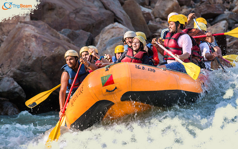 River rafting in Rishikesh