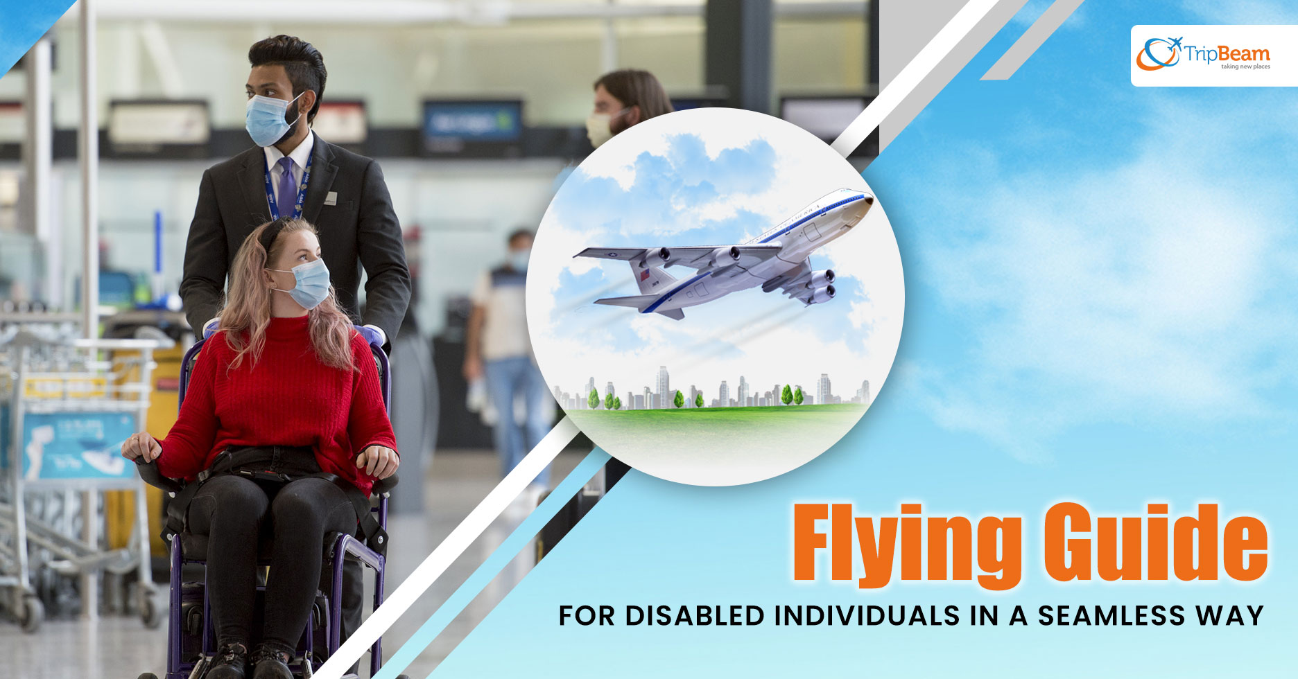 Flying Guide for Disabled Individuals in a Seamless Way