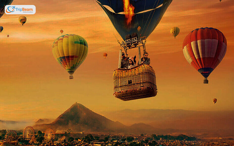 Pushkar international balloon festival