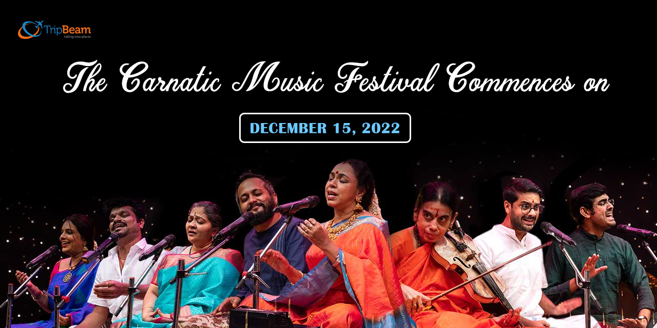 The Carnatic Music Festival Commences on December 15, 2022