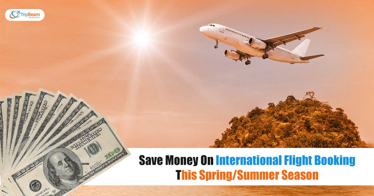 Save Money On International Flight Booking This Spring/Summer Season