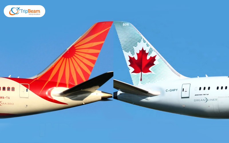 Non Stop Flights Canada to India