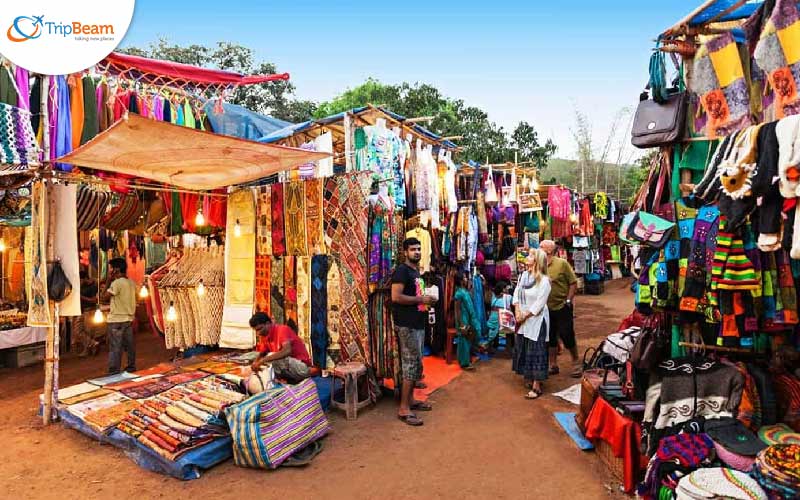 Flea Market In Arpora Goa