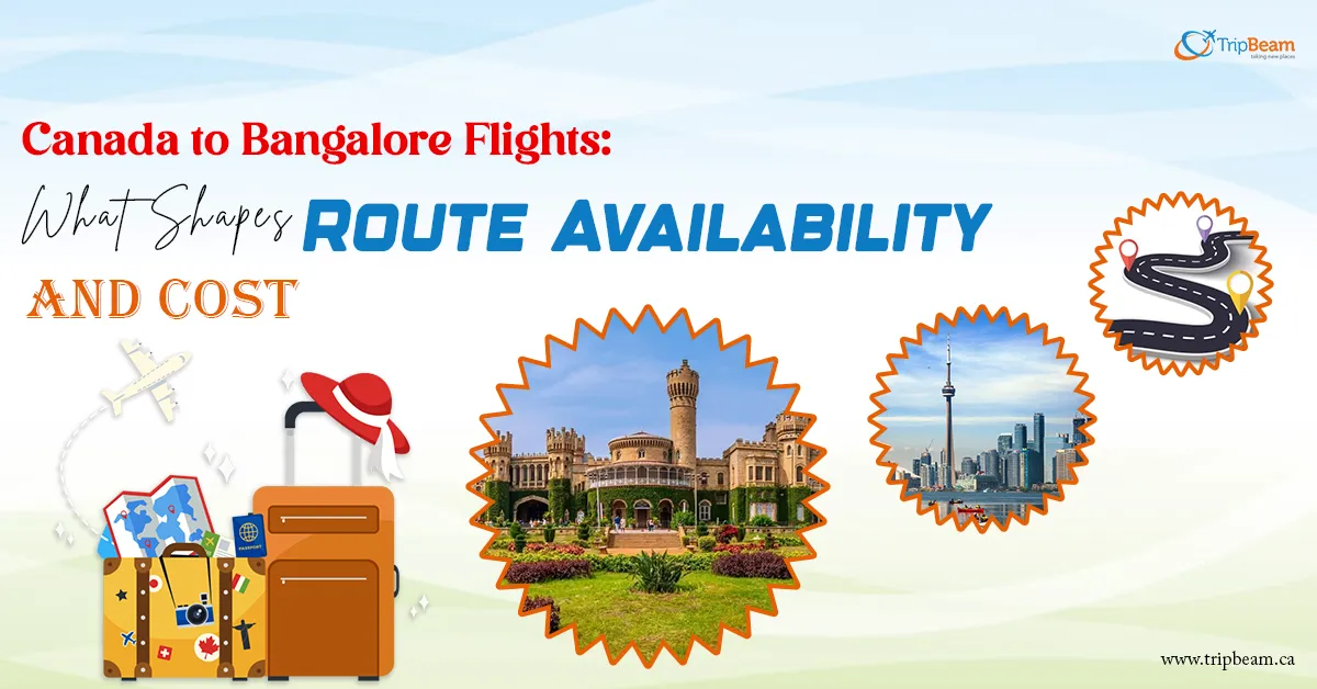 Canada to Bangalore Flights: What Shapes Route Availability and Cost